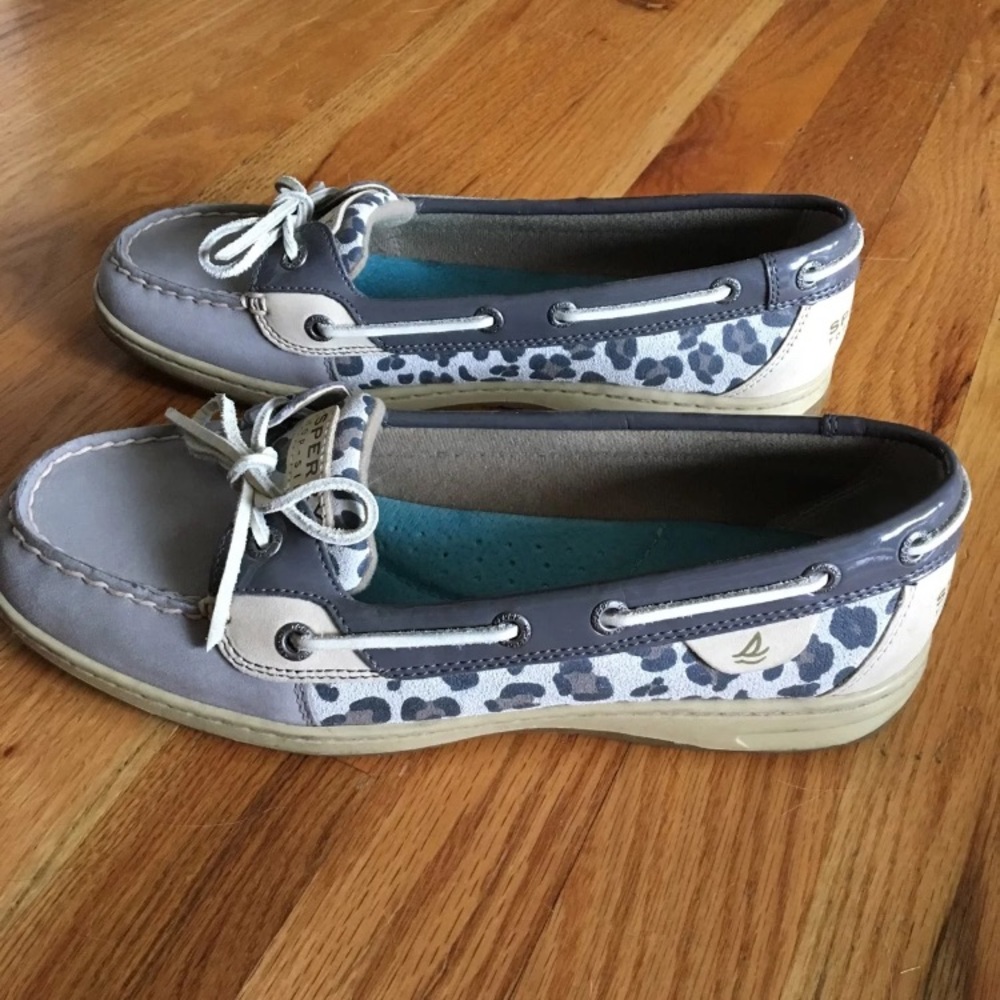 Sperry leopard 9.5